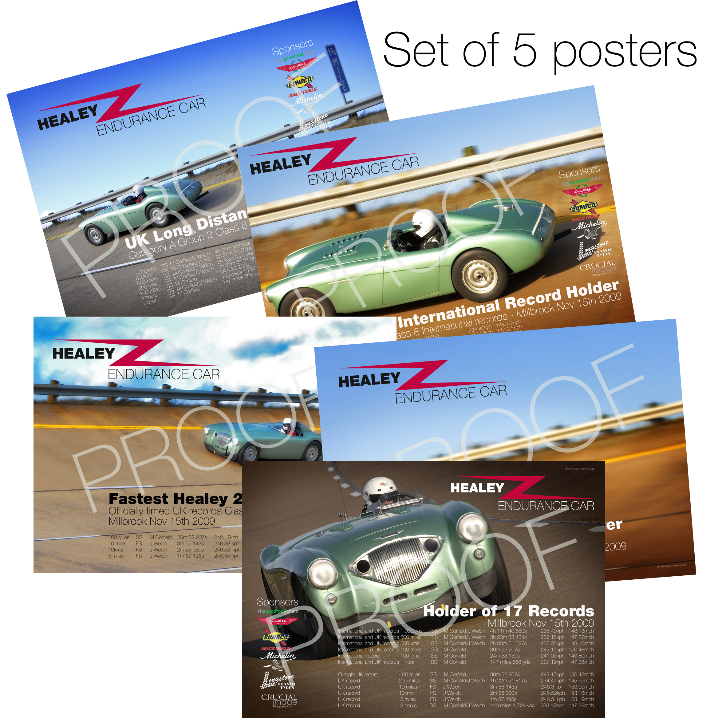 5 Poster set 5 Poster set