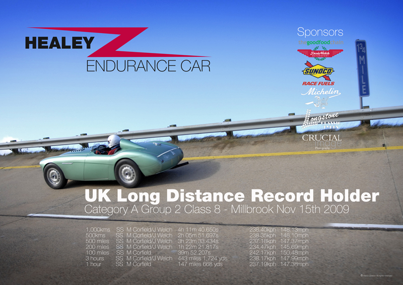 UK Long distance records poster UK Long distance records poster